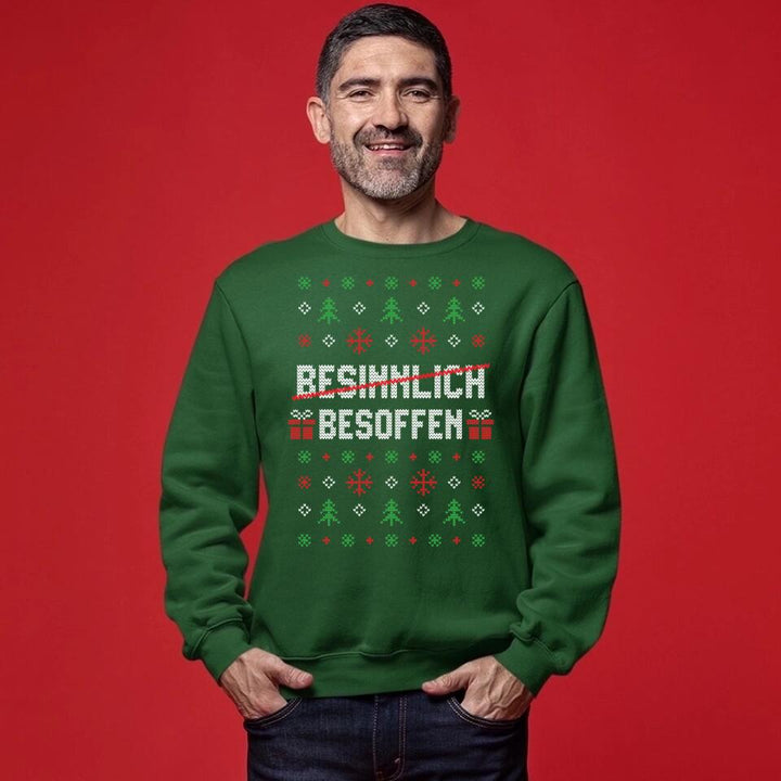 Besinnlich Besoffen - Ugly Sweater - Pullover, Hoodies, T-Shirts