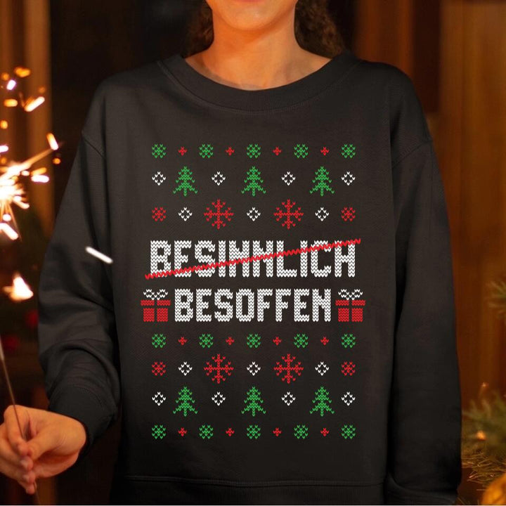 Besinnlich Besoffen - Ugly Sweater - Pullover, Hoodies, T-Shirts