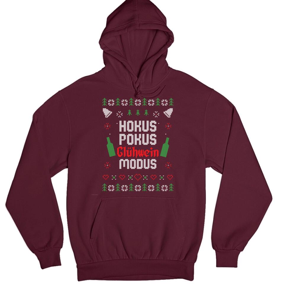 Hokus Pokus Glühwein Modus - Ugly Sweater - Pullover, Hoodies, T-Shirts