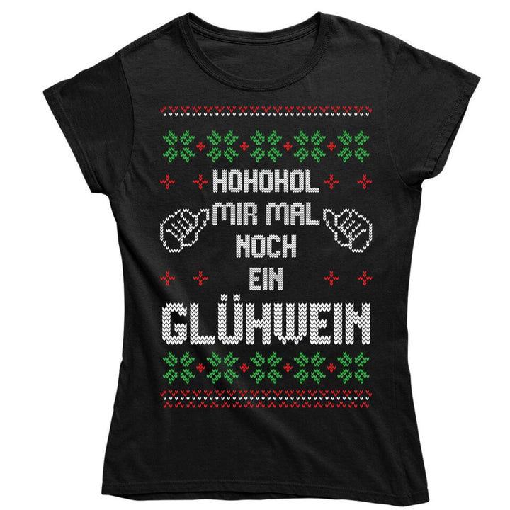 Hohohol mir mal ein Glühwein - Ugly Sweater - Pullover, Hoodies, T-Shirts