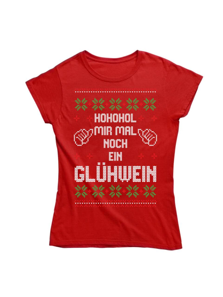 Hohohol mir mal ein Glühwein - Ugly Sweater - Pullover, Hoodies, T-Shirts