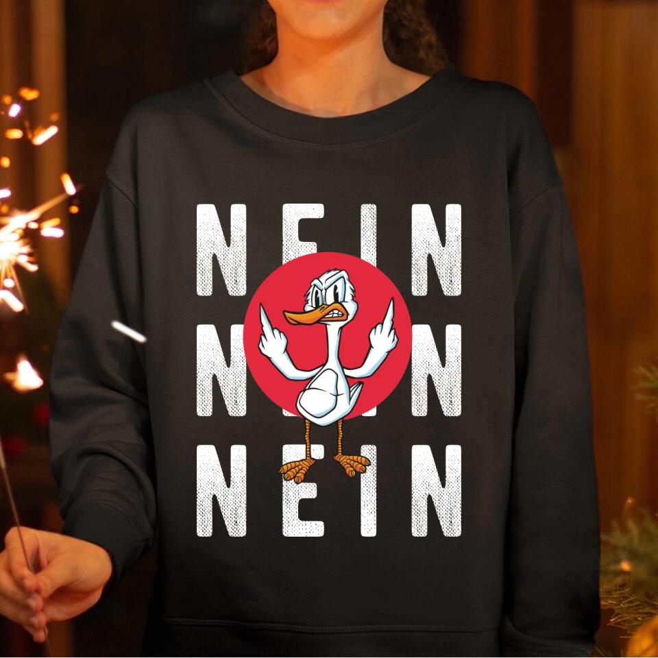 Nein Nein Nein / Blah Blah Blah - personalisierbar - T-Shirt, Hoodie, Pullover, Kids T-Shirt - schlechte Laune Collection