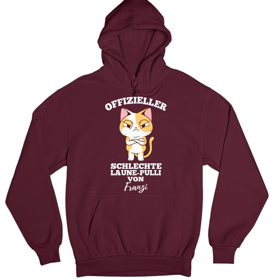 Offizielles schlechte Laune Shirt/Pulli mit deinem Namen - personalisierbar - T-Shirt, Hoodie, Pullover, Kids T-Shirt