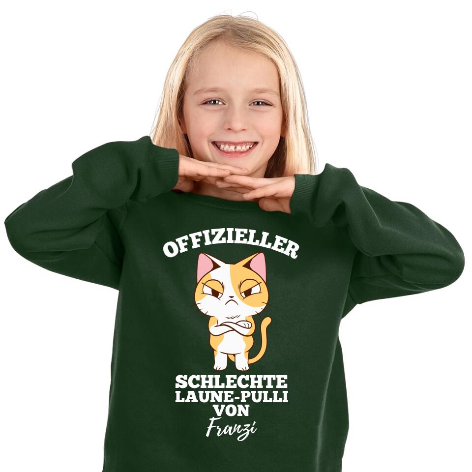 Offizielles schlechte Laune Shirt/Pulli mit deinem Namen - personalisierbar - T-Shirt, Hoodie, Pullover, Kids T-Shirt