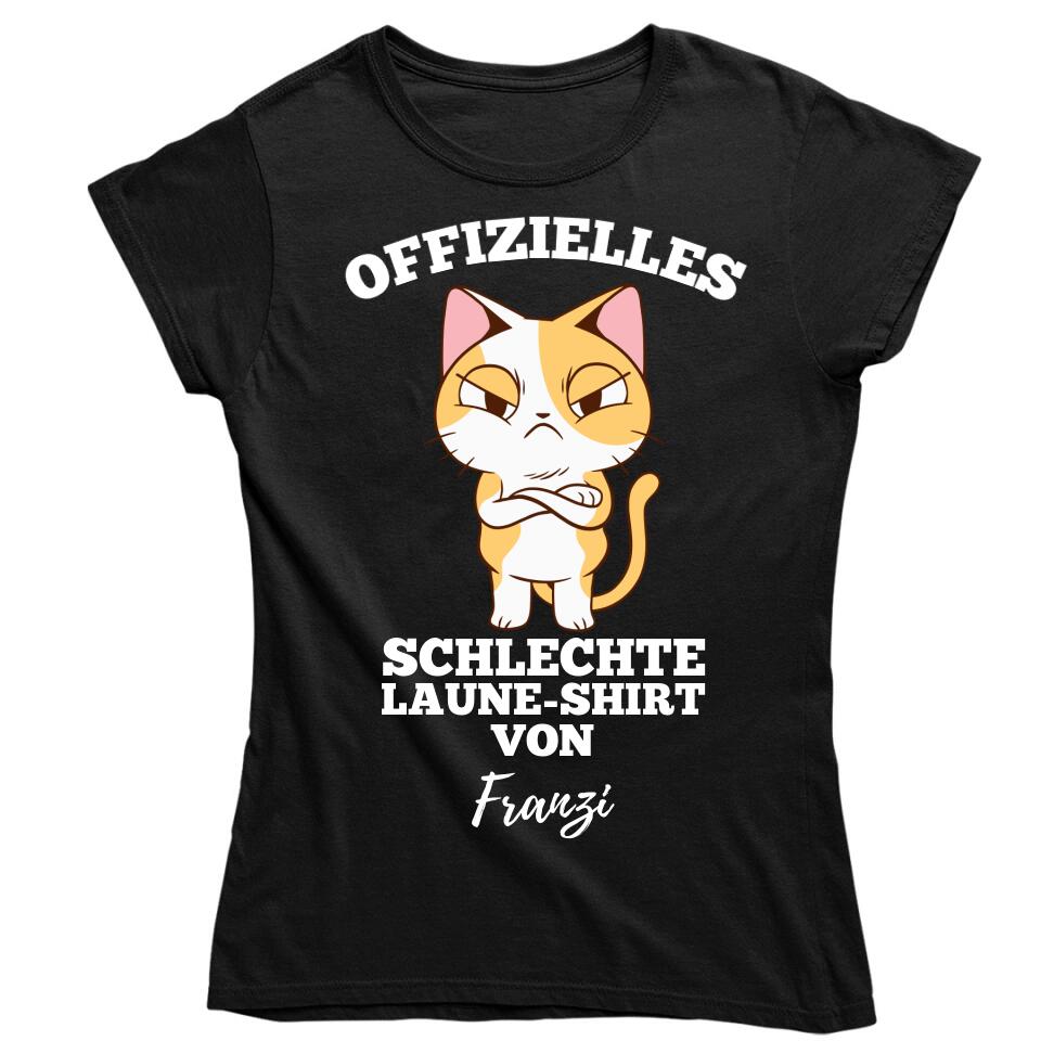 Offizielles schlechte Laune Shirt/Pulli mit deinem Namen - personalisierbar - T-Shirt, Hoodie, Pullover, Kids T-Shirt