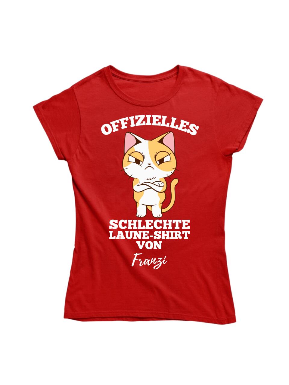 Offizielles schlechte Laune Shirt/Pulli mit deinem Namen - personalisierbar - T-Shirt, Hoodie, Pullover, Kids T-Shirt