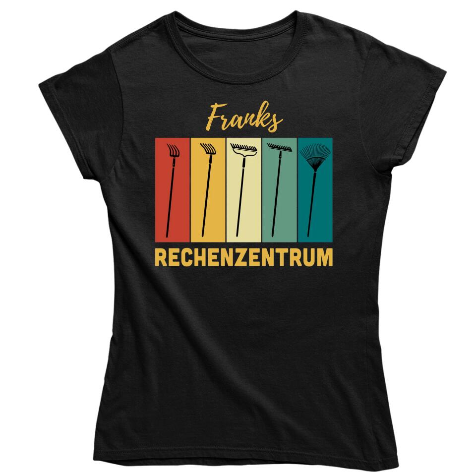 Rechenzentrum - T-Shirt, Hoodie, Pullover, Kids T-Shirt - personalisierbar mit deinem Namen - Garten T-Shirt - Retro