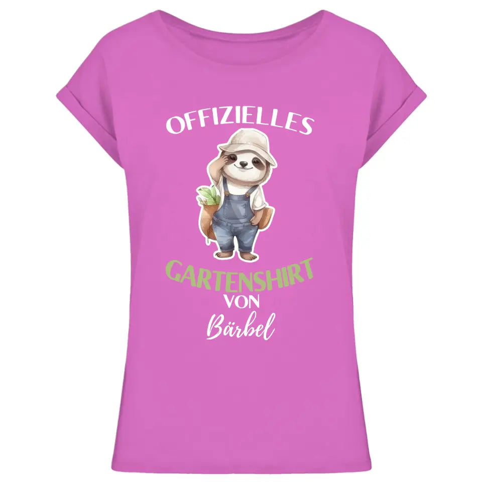 Offizielles Schlafshirt von ... - T-Shirt mit deinem Namen - personalisierbar - Damen, Herren & Kinder - mit Name - Faultier, Panda, Katze & Hund copy