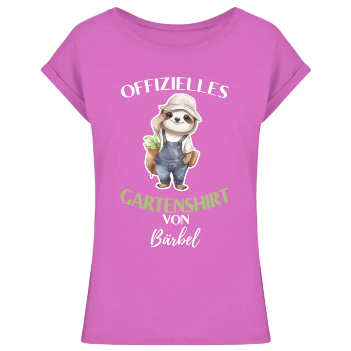 Offizielles Schlafshirt von ... - T-Shirt mit deinem Namen - personalisierbar - Damen, Herren & Kinder - mit Name - Faultier, Panda, Katze & Hund copy