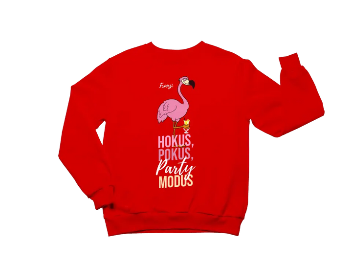 HOKUS POKUS PARTY MODUS SHIRT | PARTY NAME/WUNSCHNAME | FLAMINGO SHIRT MIT DEINEM NAMEN, DEINEM DRINK & DEINEM MODUS | PARTY T-SHIRT INDIVIDUALISIERBAR/PERSONALISIERBAR - SH