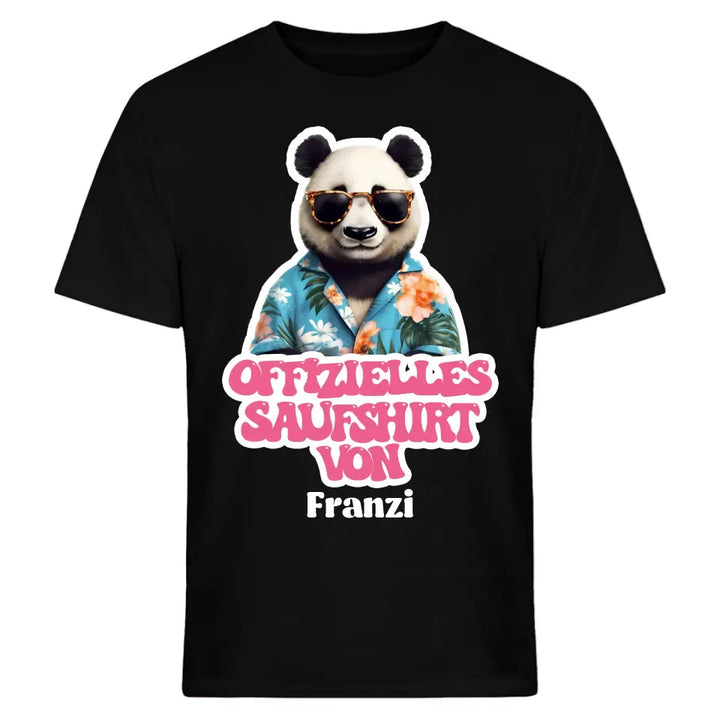 Offizielles Saufshirt von... - personalisiertes Malle Shirt mit Name - Llama, Katze, Bär, Panda, Flamingo - Retro Vintage Mallorca T-Shirt