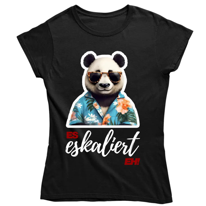 Es Eskaliert Eh - personalisiertes Malle Shirt mit Name - Llama, Katze, Bär, Panda, Flamingo - Mallorca T-Shirt