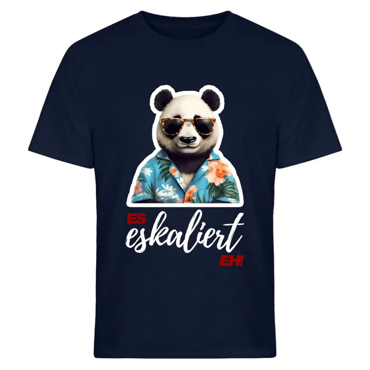 Es Eskaliert Eh - personalisiertes Malle Shirt mit Name - Llama, Katze, Bär, Panda, Flamingo - Mallorca T-Shirt