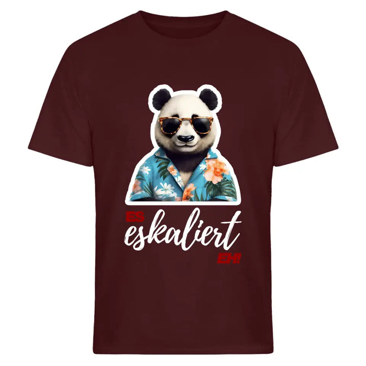 Es Eskaliert Eh - personalisiertes Malle Shirt mit Name - Llama, Katze, Bär, Panda, Flamingo - Mallorca T-Shirt