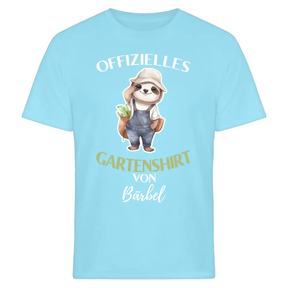 Offizielles Schlafshirt von ... - T-Shirt mit deinem Namen - personalisierbar - Damen, Herren & Kinder - mit Name - Faultier, Panda, Katze & Hund copy