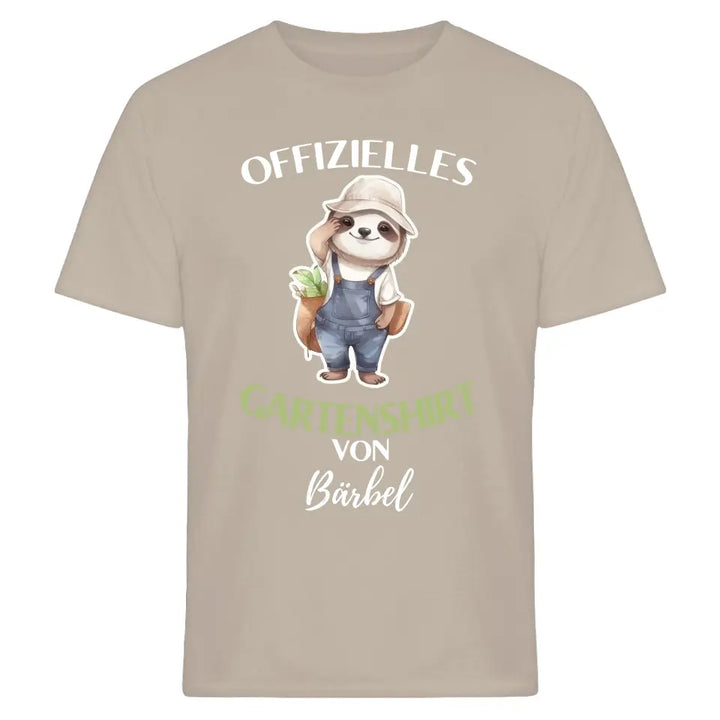 Offizielles Schlafshirt von ... - T-Shirt mit deinem Namen - personalisierbar - Damen, Herren & Kinder - mit Name - Faultier, Panda, Katze & Hund copy