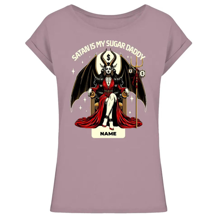 Satan is my Sugar Daddy - T-Shirt / Hoodie mit deinem Namen - personalisierbar