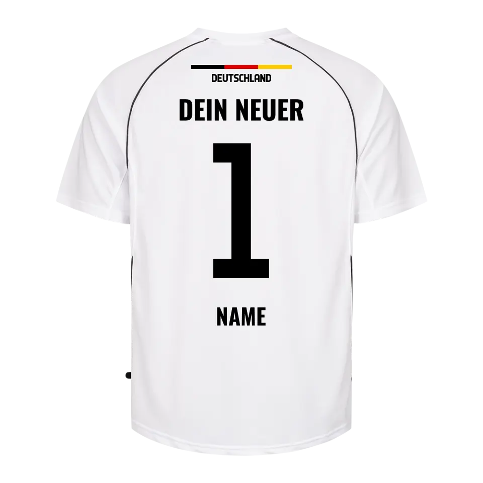 DEUTSCHLAND SAUF TRIKOT SHIRT | MIT DEINER RÜCKENNUMMER & WITZIGE NAMEN | MALLORCA PARTY T-SHIRT - PERSONALISIERBAR - MALLE 2024