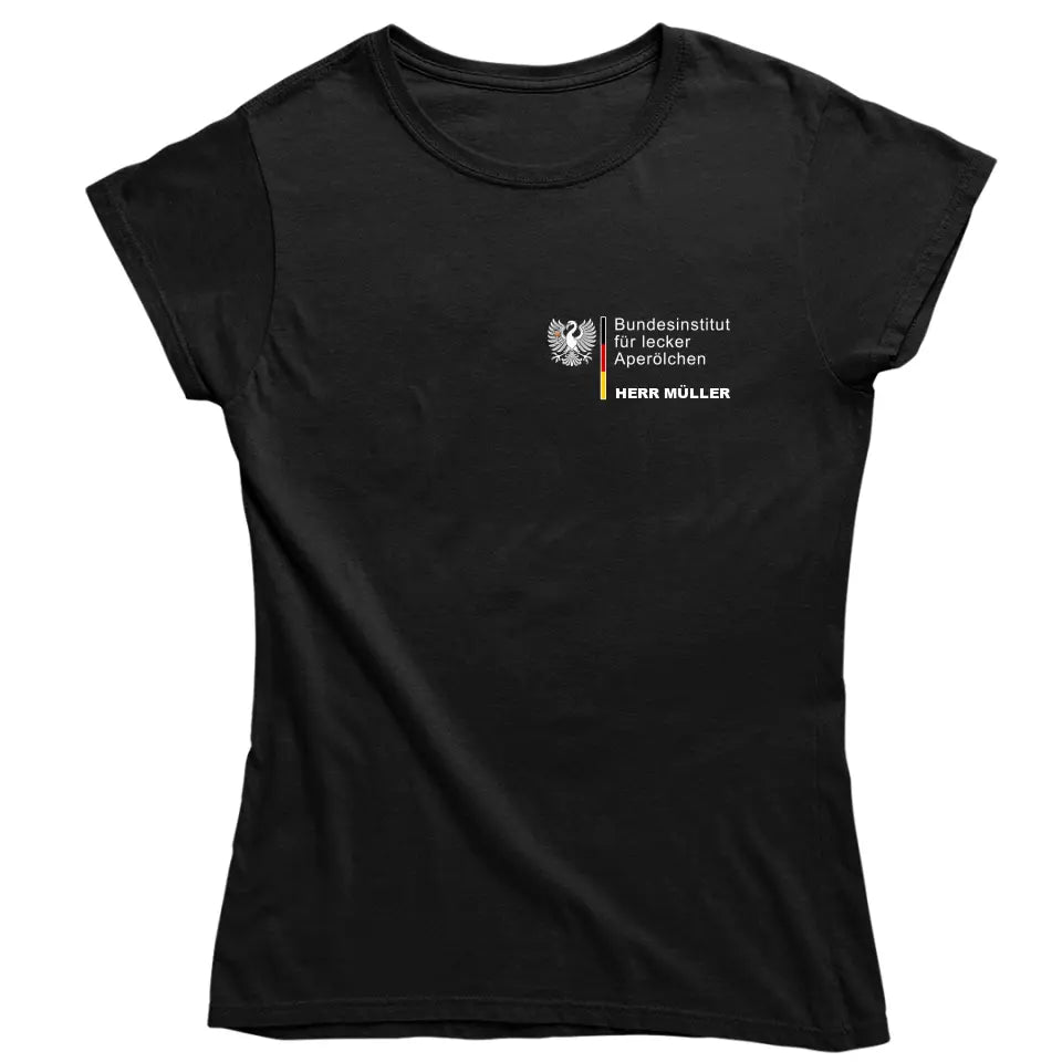 Bundesinstitut für lecker Aperölchen - personalisierbar mit Name - Aperol T-Shirt