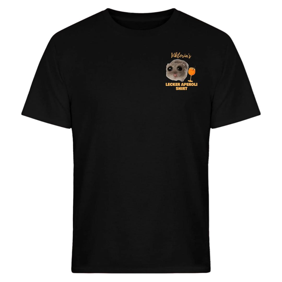 Hamsti - Lecker Aperoli Shirt - personalisierbar mit Name