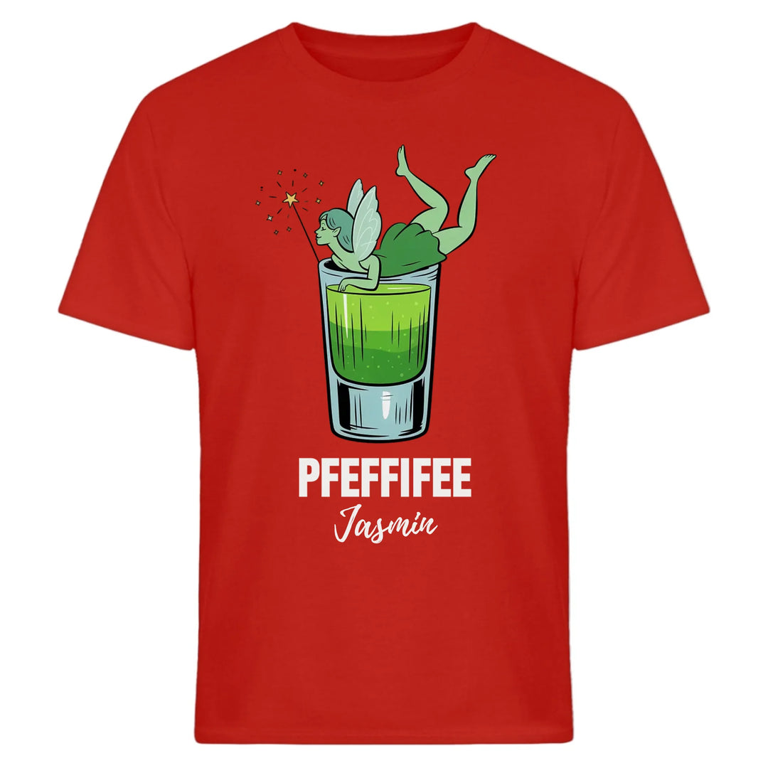 Pfeffifee T-Shirt Damen & Herren & Unisex Sweatshirt - personalisierbar mit Name