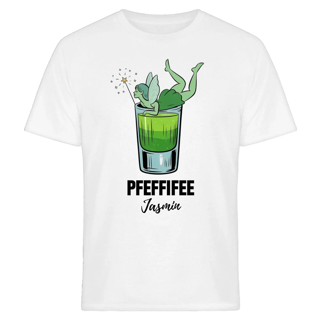 feffifee T-Shirt lustig Apres Ski Outfit mit Namen