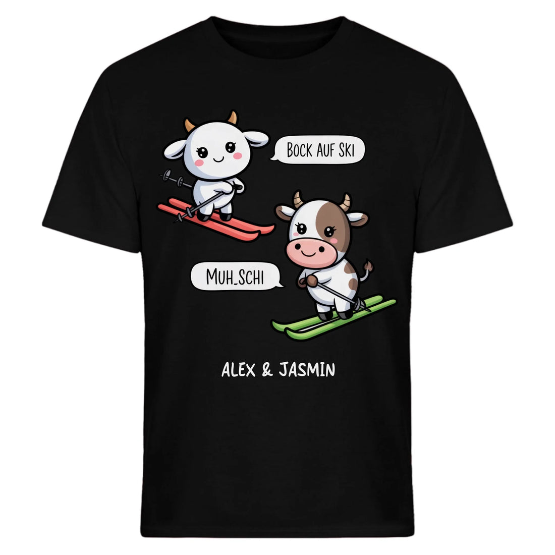 Muh Schi T-Shirt Damen & Herren & Unisex Sweatshirt - personalisierbar mit Name copy