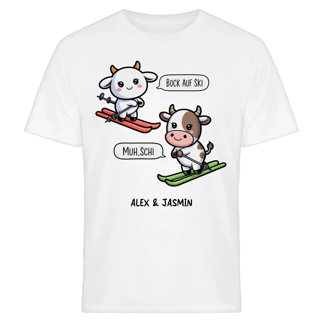 Muh Schi T-Shirt Damen & Herren & Unisex Sweatshirt - personalisierbar mit Name copy