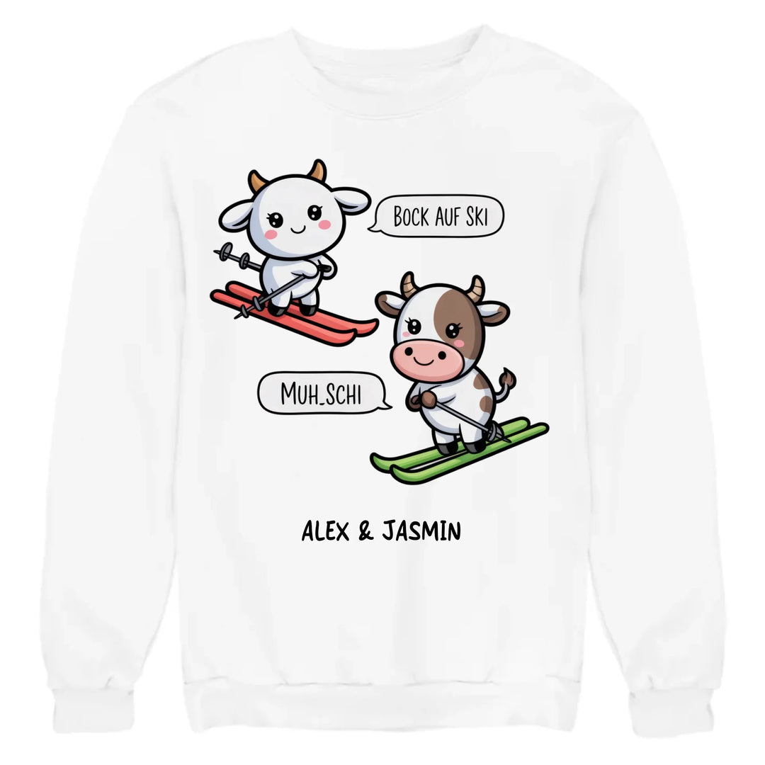 sweatshirt weiss mockup