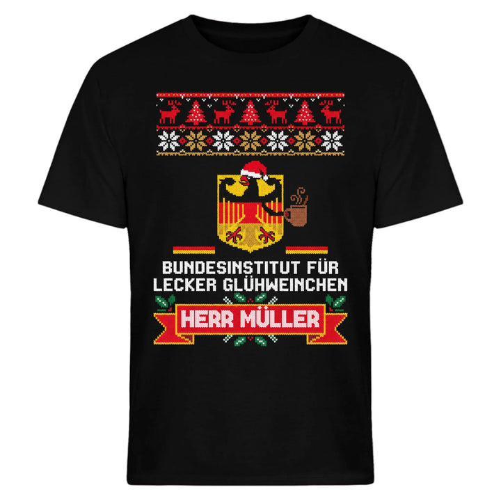 Bundesinstitut lecker Glühweinchen T-Shirt