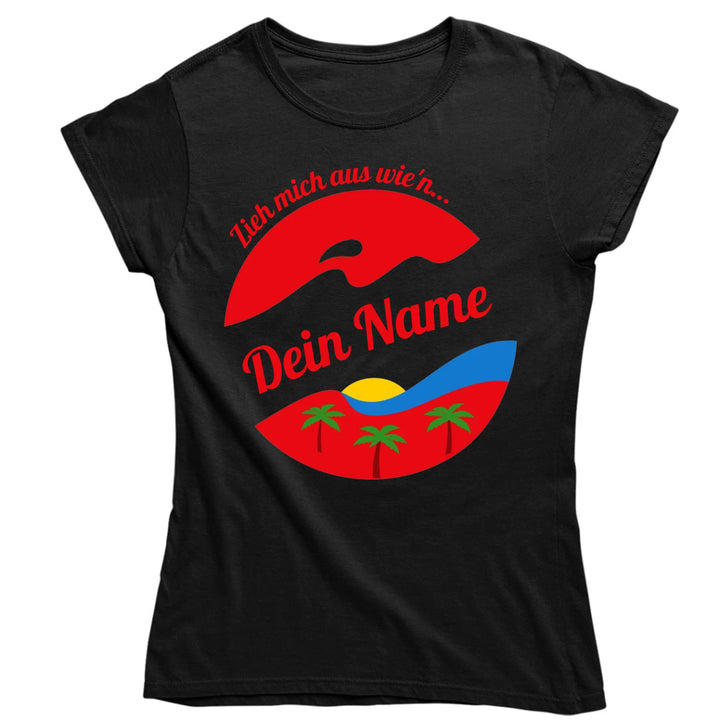 schwarz damen basic