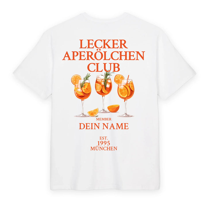 Lecker Aperölchen Club - personalisierbar mit Name, Stadt und Jahr