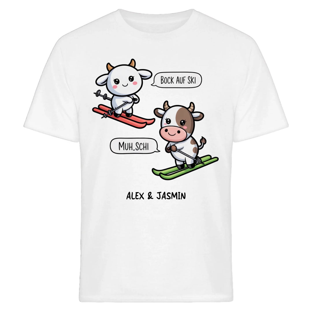 Muh Schi T-Shirt Damen & Herren & Unisex Sweatshirt - personalisierbar mit Name copy copy