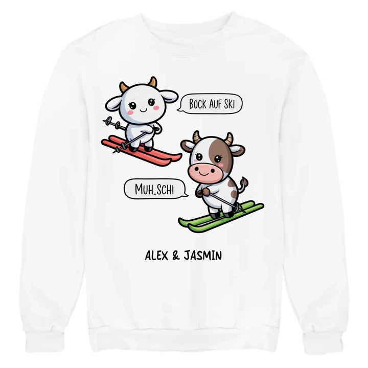 sweatshirt weiss mockup