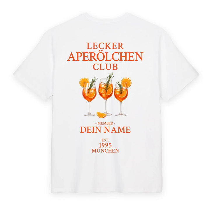 Lecker Aperölchen Club - personalisierbar mit Name, Stadt und Jahr