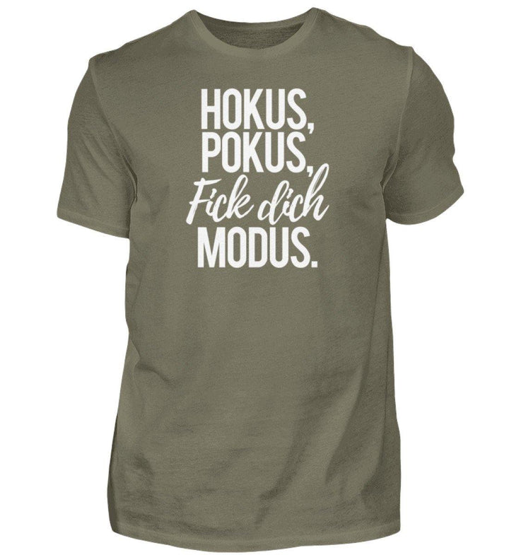 Fick dich Modus -  Words on Shirts - PR  - Herren Premiumshirt - Words on Shirts Sag es mit dem Mittelfinger Shirts Hoodies Sweatshirt Taschen Gymsack Spruch Sprüche Statement