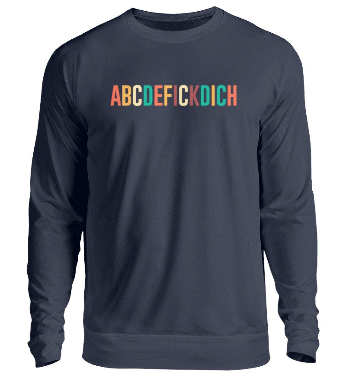 ABCDEFICKDICH - Words on Shirts  - Unisex Pullover