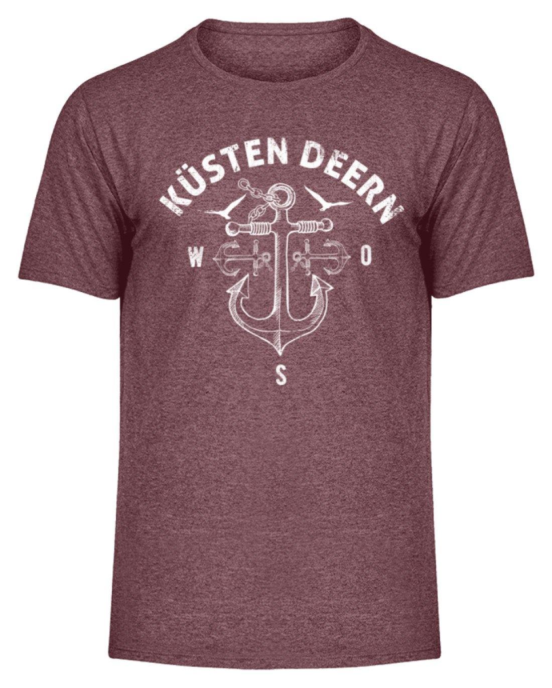Küsten Deern 2 - Norddeutsch   - Herren Melange Shirt