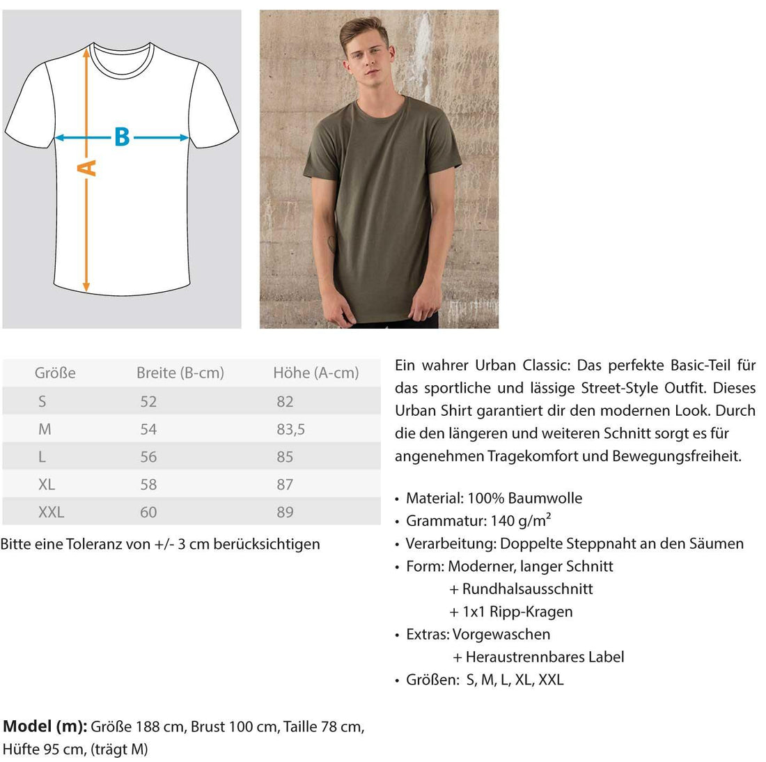 Hr. Vorragend - Trikot  - Herren Long Tee