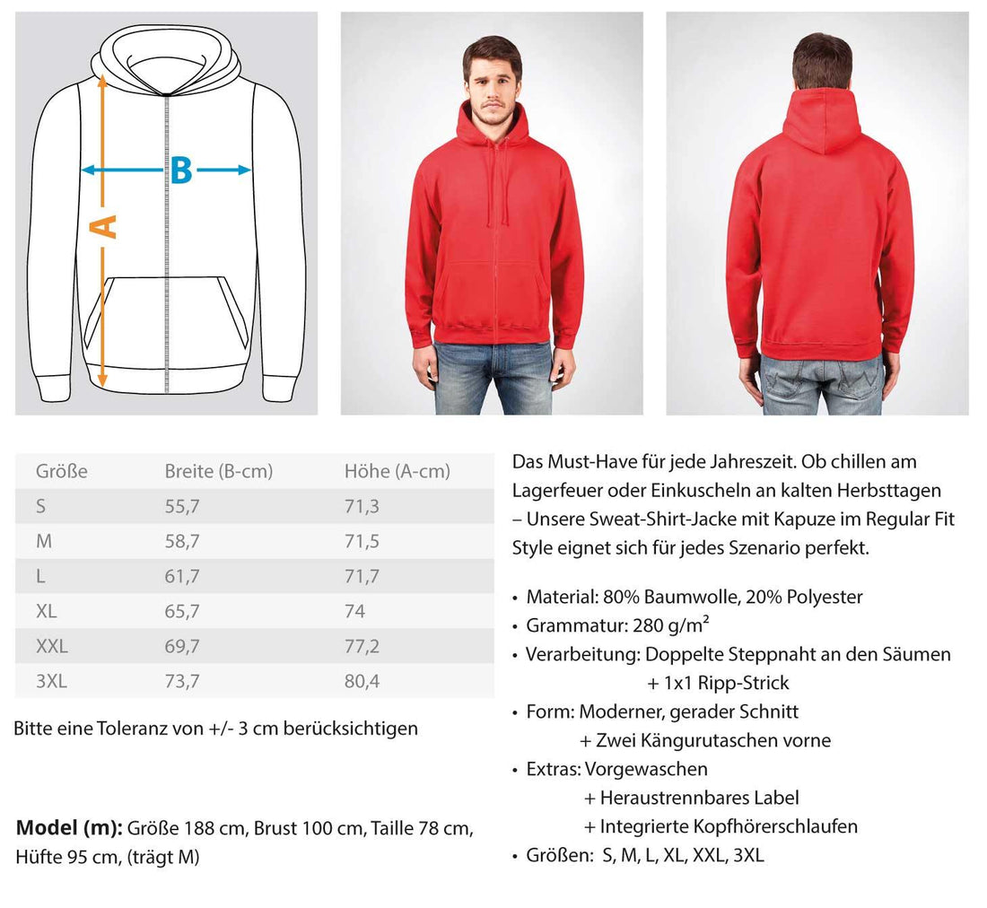 Ho Ho Hol mir Glühwein - 2020  - Zip-Hoodie