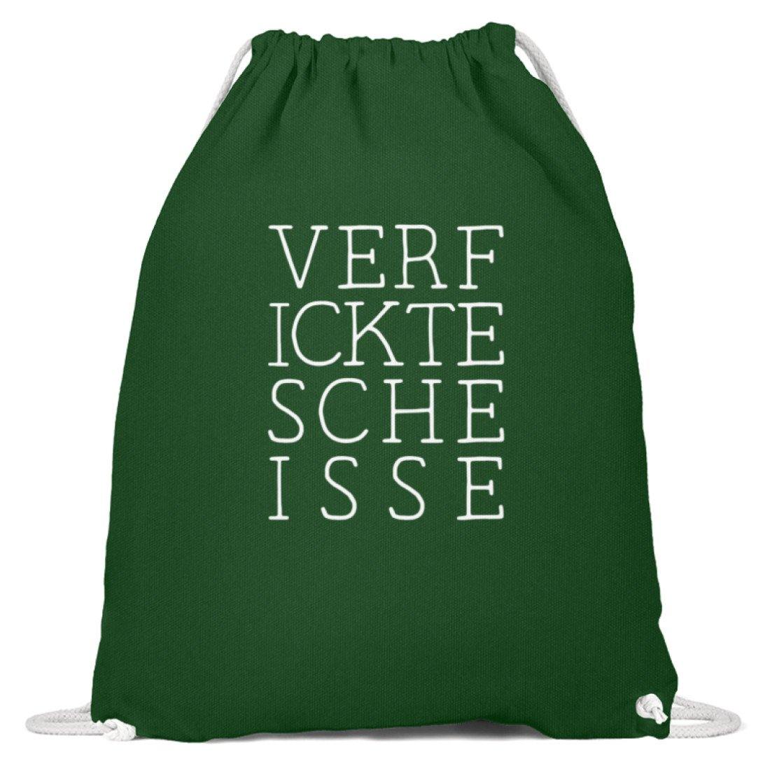 Verf ickte sche isse - Words on Shirts  - Baumwoll Gymsac