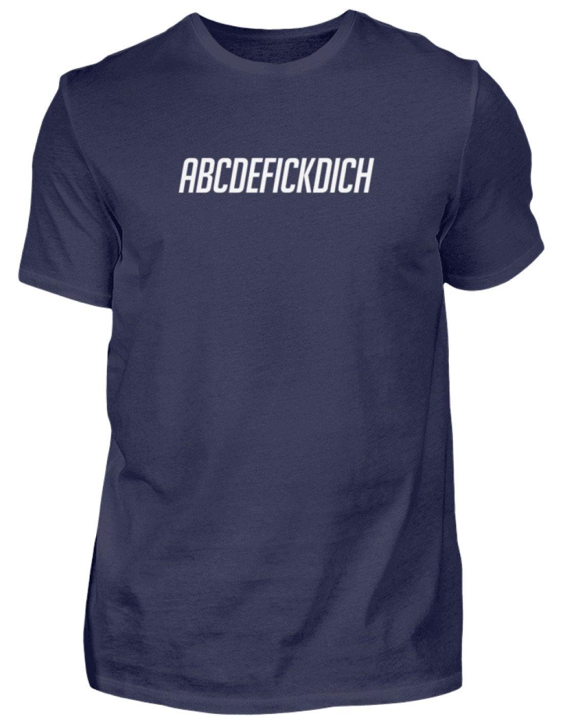 ABCDEFICKDICH - WORDS ON SHIRTS  - Herren Shirt