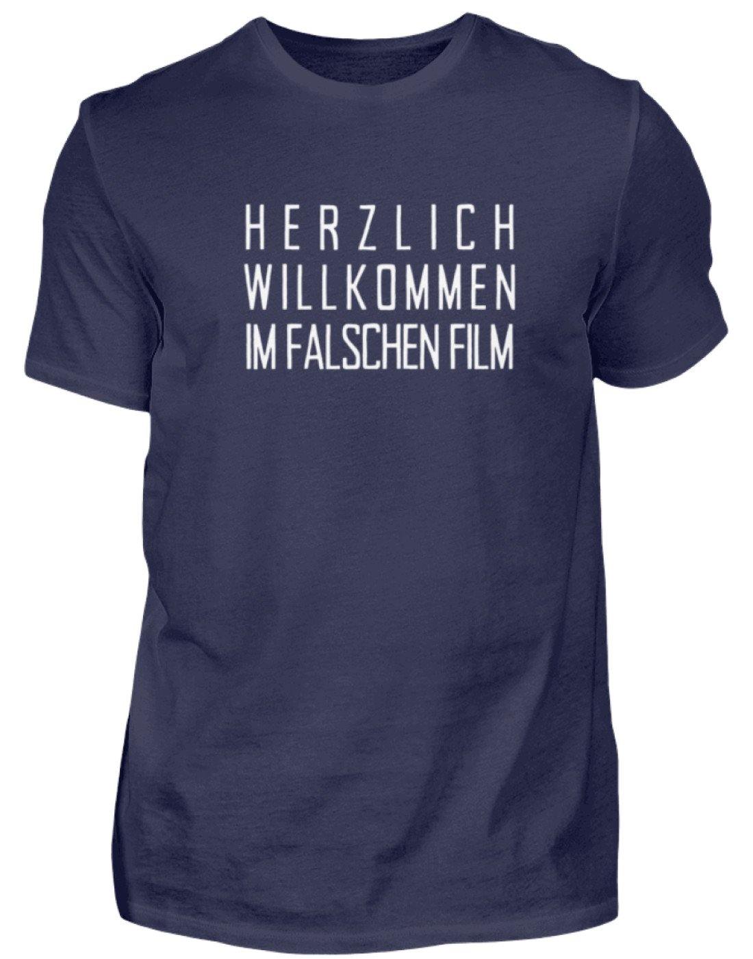 Herzlich willkommen im falschen Film  - Standard Shirt Damen/Herren