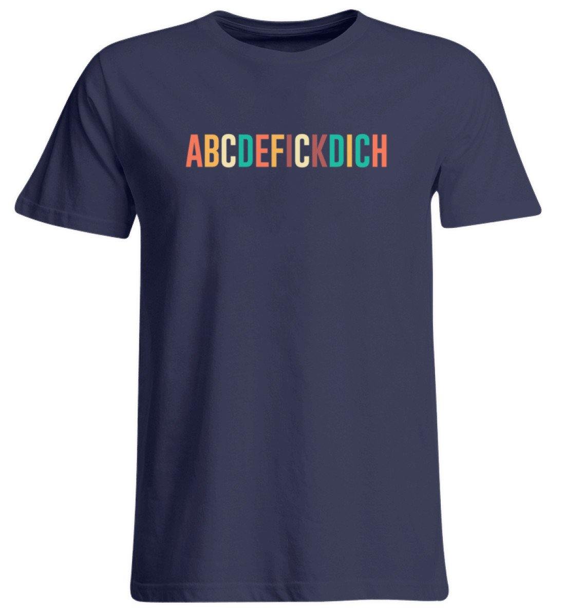 ABCDEFICKDICH - Words on Shirts  - Übergrößenshirt