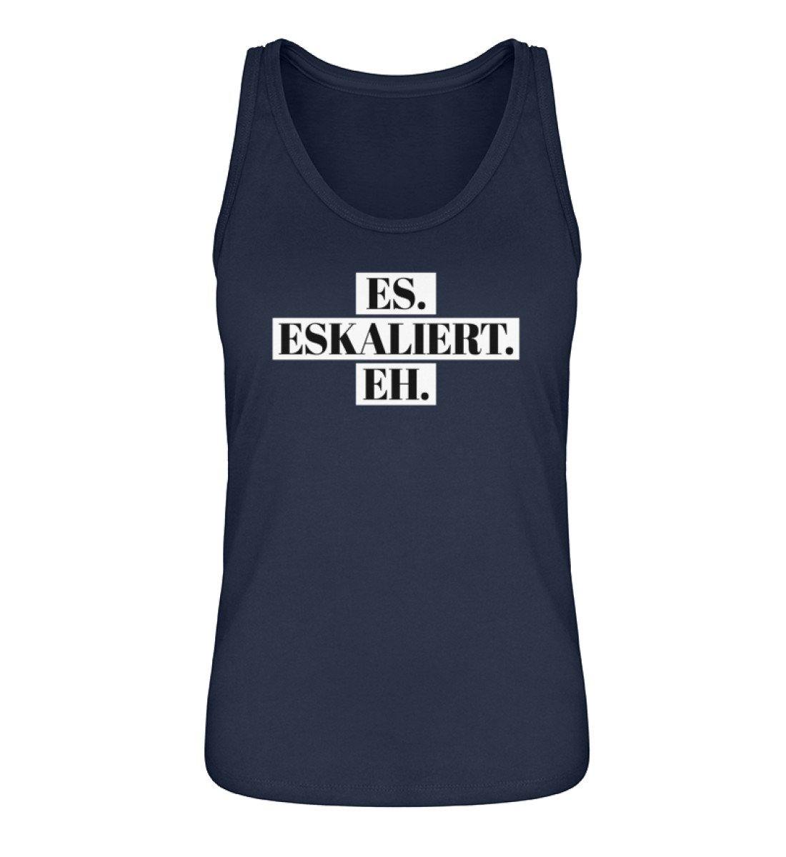 Es eskaliert eh - Words on Shirts  - Damen Premium Organic Tanktop ST/ST