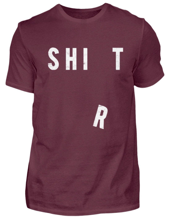 Sh*t Shirt   - Standard Shirt Damen/Herren - Words on Shirts Sag es mit dem Mittelfinger Shirts Hoodies Sweatshirt Taschen Gymsack Spruch Sprüche Statement