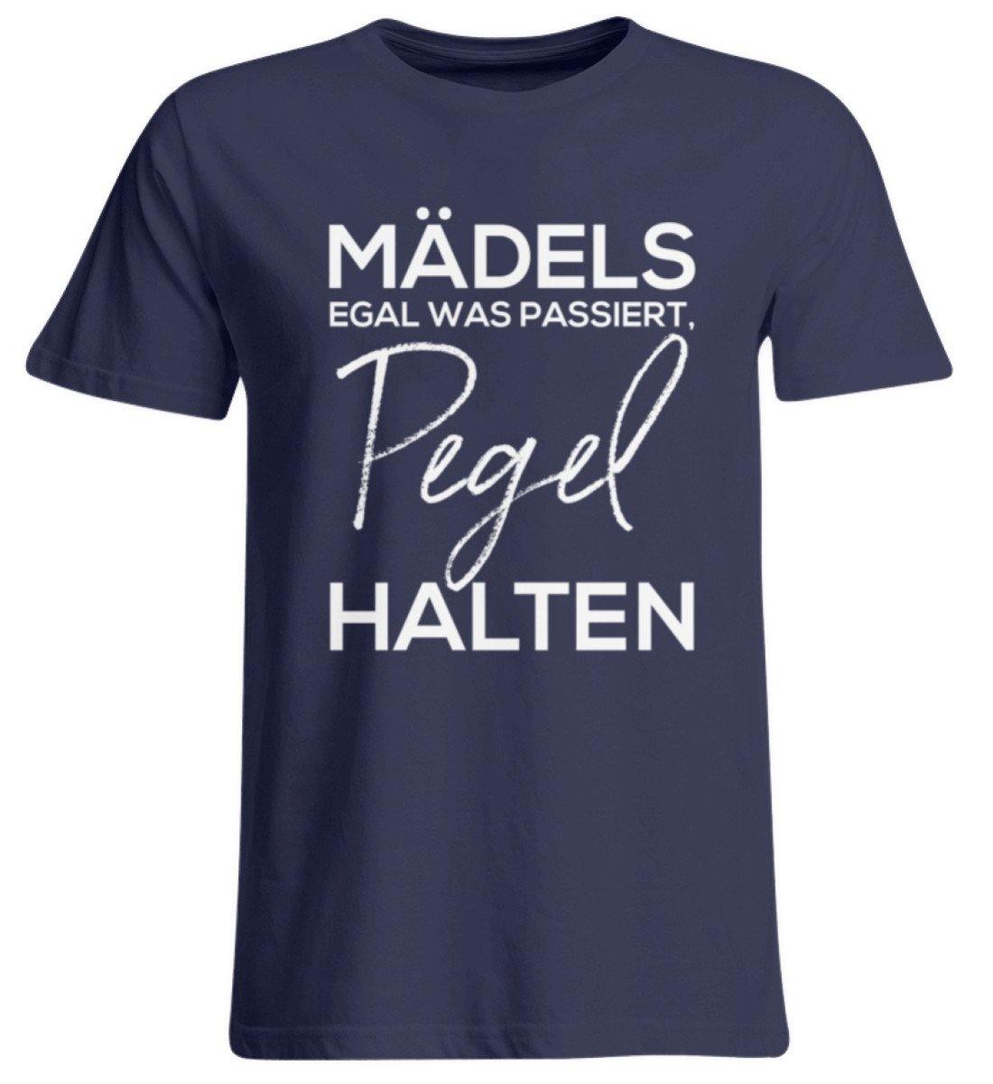Mädels, Pegel halten.  - Übergrößenshirt
