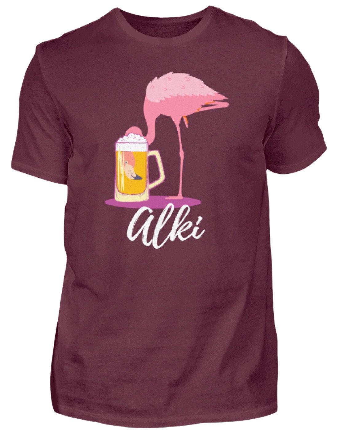 Flamingo Alki - Words on Shirt  - Herren Shirt