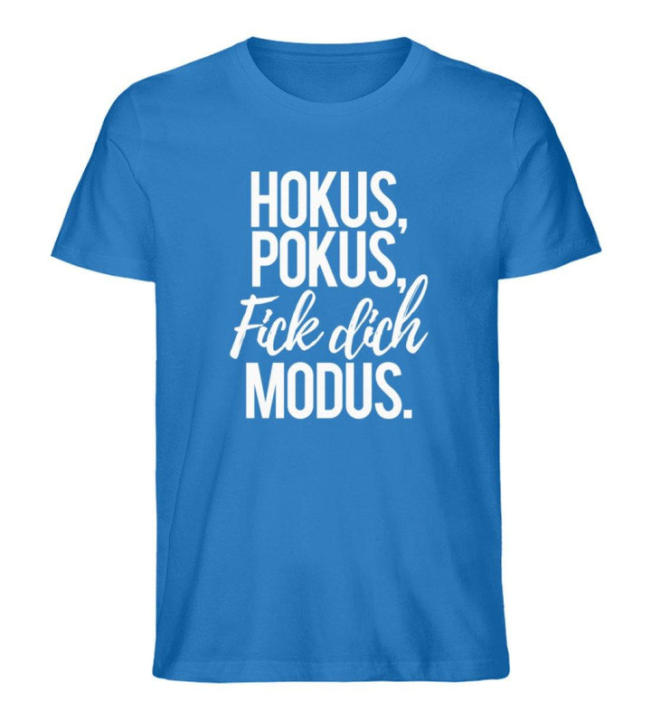 Fick dich Modus -  Words on Shirts - PR  - Herren Premium Organic Shirt - Words on Shirts Sag es mit dem Mittelfinger Shirts Hoodies Sweatshirt Taschen Gymsack Spruch Sprüche Statement