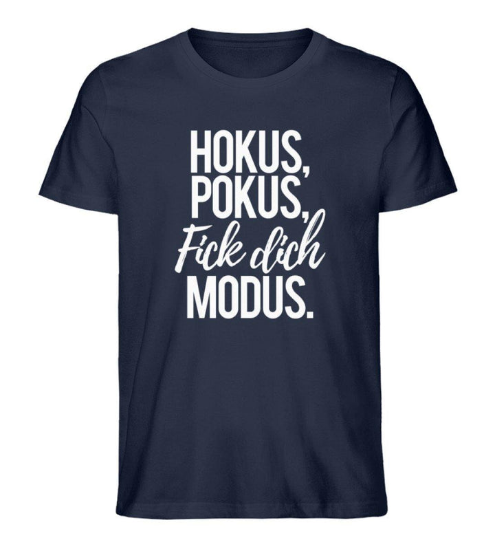 Fick dich Modus -  Words on Shirts - PR  - Herren Premium Organic Shirt - Words on Shirts Sag es mit dem Mittelfinger Shirts Hoodies Sweatshirt Taschen Gymsack Spruch Sprüche Statement